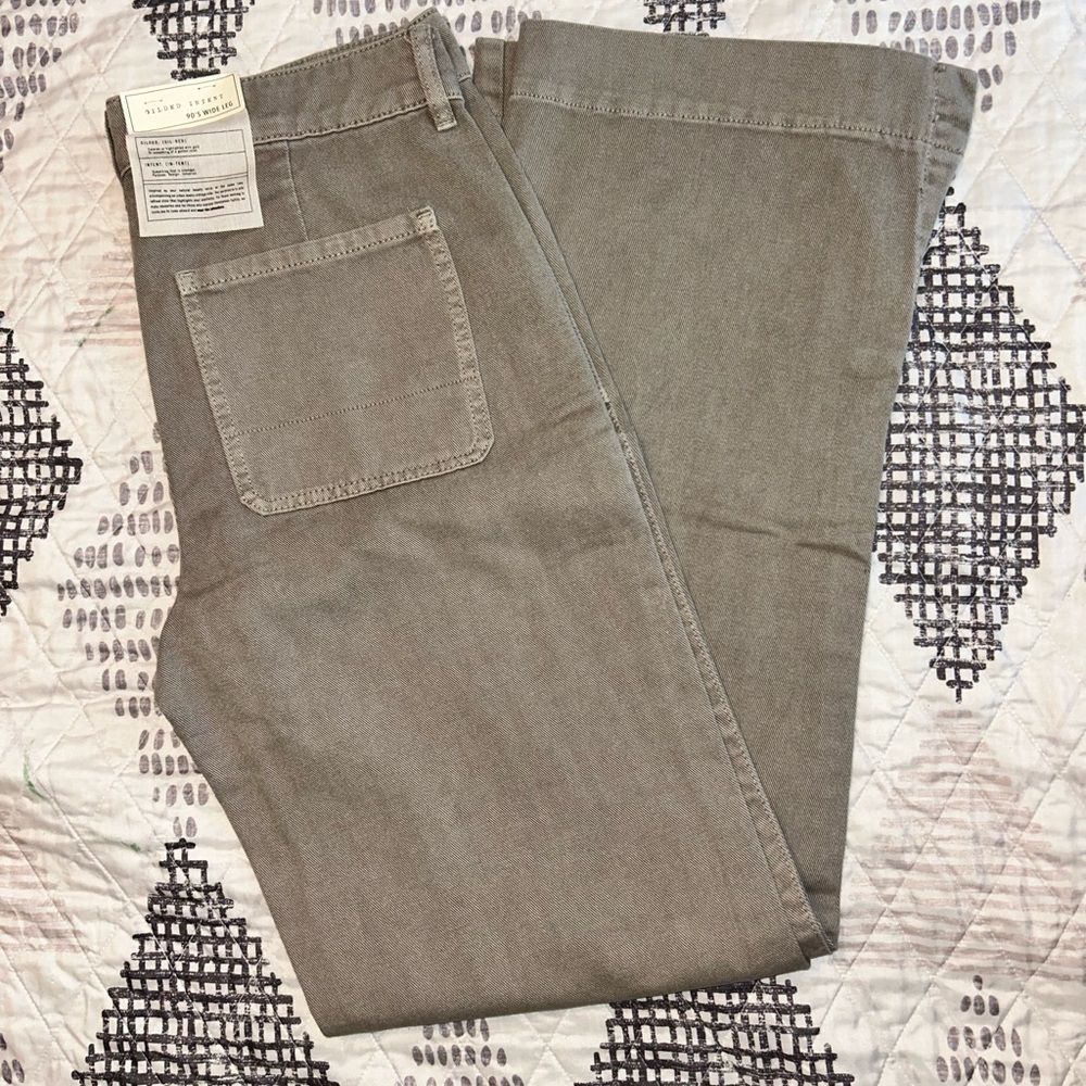 Gilded Intent Wide Leg Pants in Taupe